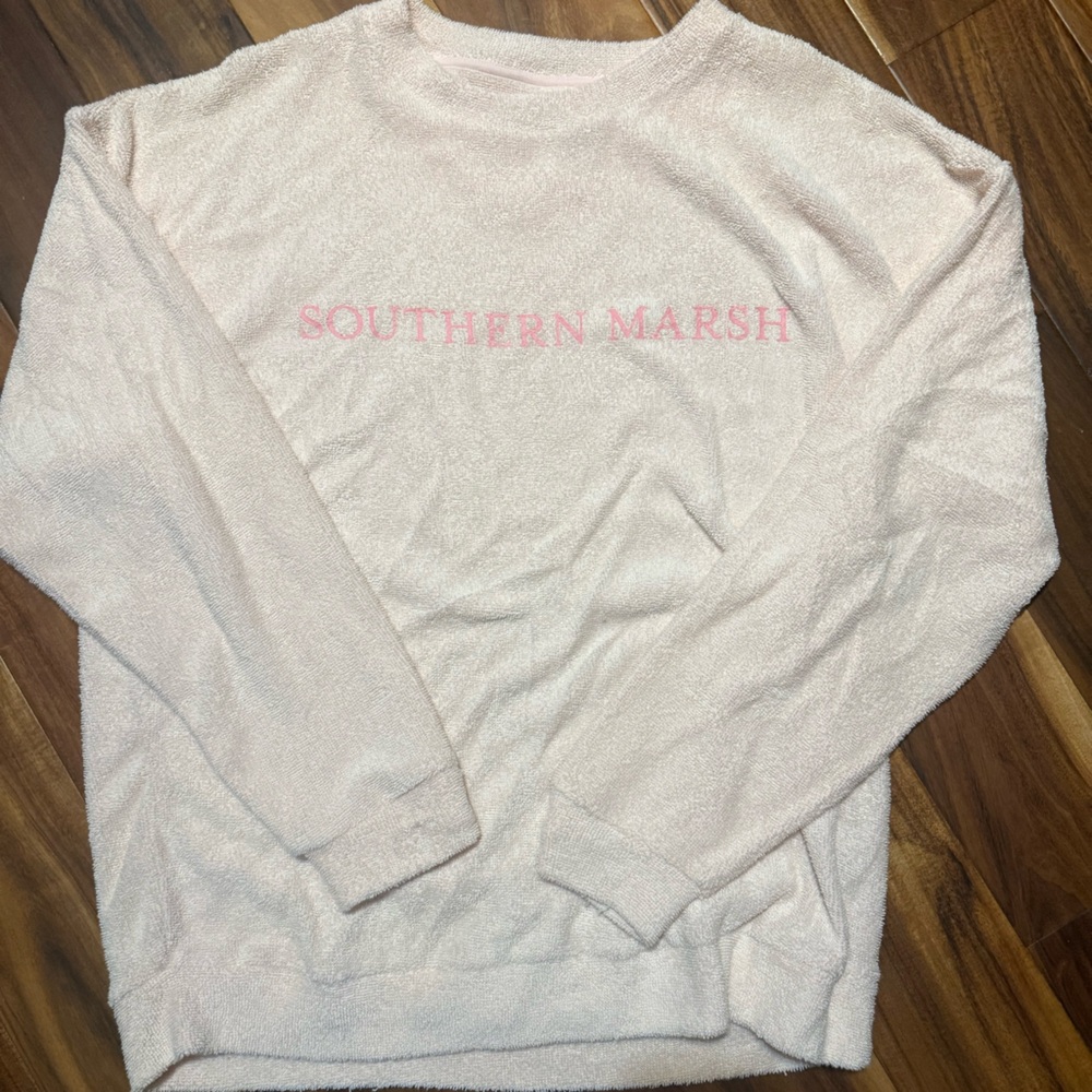 Southern Marsh Light Pink Pullover